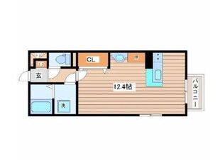 北山駅 徒歩6分 2階の物件間取画像